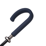 Falcone® XXL Regenschirm 10-teilig Fiberglas windsicher Rundhakengriff - navy