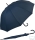 Falcone® XXL Regenschirm 10-teilig Fiberglas windsicher Rundhakengriff - navy
