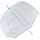 Falcone® XL Glockenschirm durchsichtig transparent - weiß