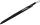 STORMaxi Sturmschirm aerodynamischer Regenschirm Metallic - nickel