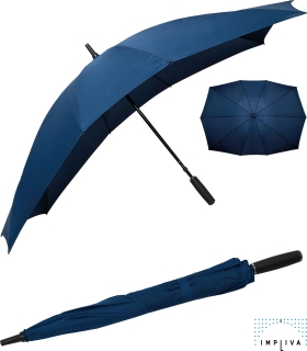 Falcone® XXL rechteckiger Regenschirm für zwei Personen - navy