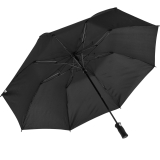 Falcone® XXL 120 cm Trekking Taschenschirm Automatik - schwarz