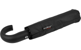 miniMAX® Herren Taschenschirm Auf-Zu-Automatik mit Rundhakengriff - schwarz