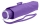miniMAX® kleiner leichter Taschenschirm mit Handöffner - violett