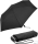 miniMAX® Flat leichter flacher Taschenschirm für das Reisegepäck - schwarz