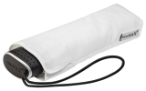 miniMAX® Flat leichter flacher Taschenschirm für das Reisegepäck - weiß