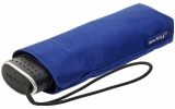 miniMAX® Flat leichter flacher Taschenschirm für das Reisegepäck - royal-blau