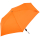 miniMAX® Flat leichter flacher Taschenschirm für das Reisegepäck - orange