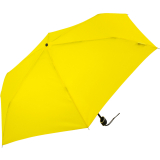 miniMAX® Flat leichter flacher Taschenschirm für das Reisegepäck - gelb