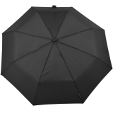 miniMAX® Automatik Taschenschirm windsicher uni - schwarz