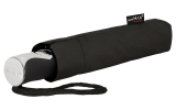 miniMAX® Taschenschirm mit Auf-Zu-Automatik windsicher uni - schwarz