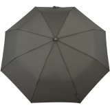 miniMAX® Taschenschirm mit Auf-Zu-Automatik windsicher uni - grau