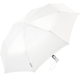 miniMAX® Taschenschirm mit Auf-Zu-Automatik windsicher uni - weiß