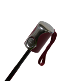 miniMAX® Taschenschirm mit Auf-Zu-Automatik windsicher uni - bordeaux