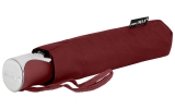 miniMAX® Taschenschirm mit Auf-Zu-Automatik windsicher uni - bordeaux