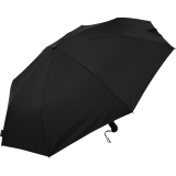 miniMAX® Herren Taschenschirm mit Auf-Zu-Automatik Knaufgriff in Holzoptik - schwarz