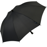 TravelLight 265 Gramm extrem leichter Stockschirm Reiseschirm mit Trekking-Hülle - schwarz