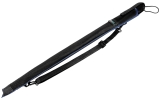 TravelLight 265 Gramm extrem leichter Stockschirm Reiseschirm mit Trekking-Hülle - blau
