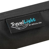 TravelLight 105 Gramm extrem leichter Mini Taschenschirm - schwarz