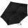 TravelLight 105 Gramm extrem leichter Mini Taschenschirm - schwarz