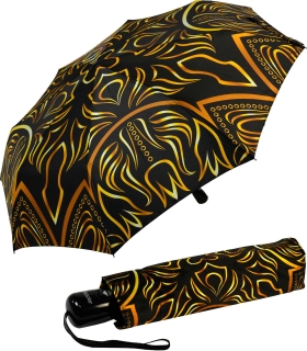 Doppler Damen Regenschirm Imperial - Taschenschirm Auf-Zu-Automatik