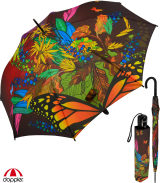 Doppler Damen Regenschirm Bouquet