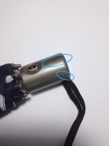 Knirps Taschenschirm Slim Duomatic Auf-Zu-Automatik Dots...