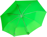 iX-brella Mini Ultra Light - Damen Taschenschirm mit großem Dach - extra leicht - neon grün - 2. Wahl