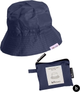 Damen Regenhut einfarbig Einheitsgröße - navy