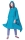 Regenponcho für Damen und Herren einfarbig - türkis