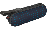 Knirps X1 Super Mini Taschenschirm 2Cross mit ecorepel-Technologie - sea