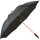 iX-brella Automatik XXL Golfschirm mit farbigem Gestell aus Fiberglas orange