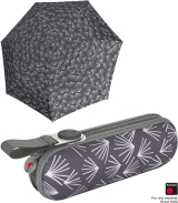 Knirps X1 Super Mini Taschenschirm im Etui mit UV-Schutz...