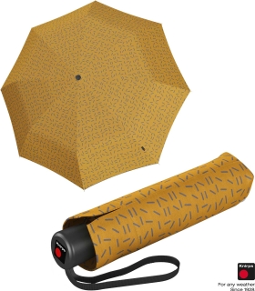Knirps Taschenschirm A.050 Medium Manual 2Dance - honey