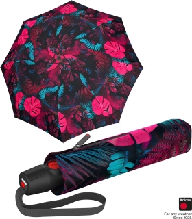 Knirps Taschenschirm T.200 Duomatic mit UV-Schutz Utopia magma