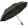 iX-brella BIG Fiberglas Taschenschirm 104cm mit farbigen Doppel-Speichen - schwarz-orange