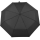 iX-brella BIG Fiberglas Taschenschirm 104cm mit farbigen Doppel-Speichen - schwarz-orange