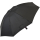 iX-brella Sturmschirm Voll-Fiberglas Taschenschirm groß 106 cm - mit farbigen Speichen - schwarz-pink