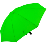 iX-brella Sturmschirm Voll-Fiberglas Taschenschirm groß 106 cm - mit farbigen Speichen - neon-grün