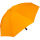 iX-brella Sturmschirm Voll-Fiberglas Taschenschirm groß 106 cm - mit farbigen Speichen - neon-orange