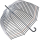 Esprit Glockenschirm mit Automatik transparent - Copper Stripes - 2. Wahl