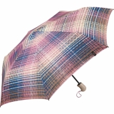 Esprit Taschenschirm Easymatic Light Auf-Zu Automatik Cosy Checks - dusky orchid