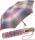 Esprit Taschenschirm Easymatic Light Auf-Zu Automatik Cosy Checks - dusky orchid