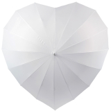 iX-brella Hochzeitsschirm Brautschirm Wedding Heart - personalisiert mit Name - Ornamente