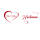 iX-brella Hochzeitsschirm Brautschirm Wedding Heart - personalisiert mit Name - rotes Herz