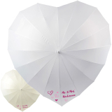 iX-brella Hochzeitsschirm Brautschirm Wedding Heart -...