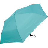 Doppler zero magic mini Damen Taschenschirm mit Auf-Zu-Automatik und UV-Schutz - aqua blue