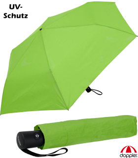 Doppler zero magic mini Damen Taschenschirm mit Auf-Zu-Automatik und UV-Schutz - peppy lime
