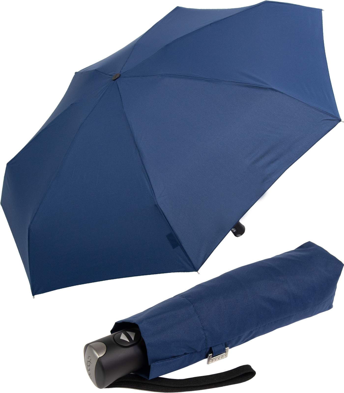 Doppler Damen Taschenschirm Magic XS Carbonsteel mit Auf-Zu-Automatik - navy