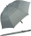 Falcone® stabiler XXL Fiberglas Automatik Regenschirm mit Ventilationsbezug - grau
